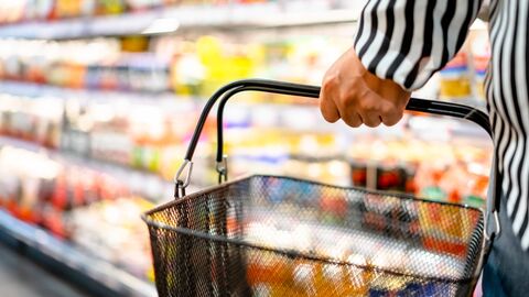 Einkaufen im Supermarkt