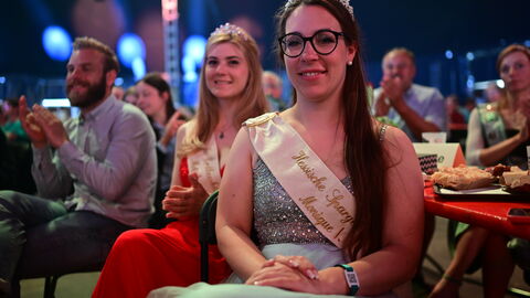 Beim Landfrauentag waren auch gekrönte Hoheiten zugegen.