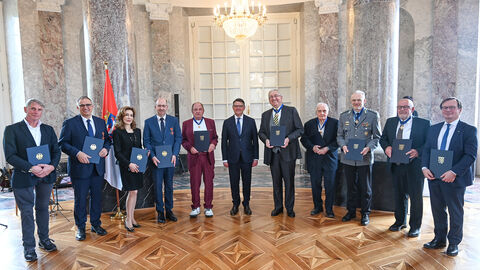 Gruppenbild Ordensverleihung