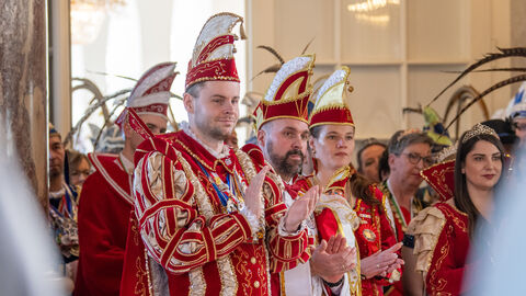 Empfang für die „Hessischen Tollitäten“ 2025