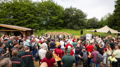 Menschen auf einem Fest
