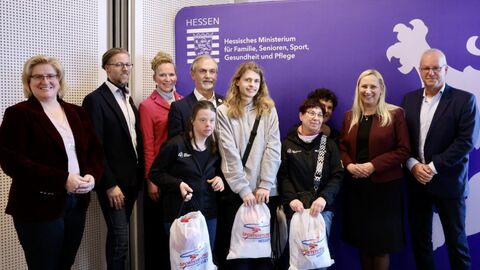 Verabschiedung Special Olympics Winter Games 2025